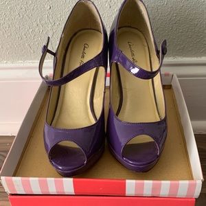 Purple Fashion Heel